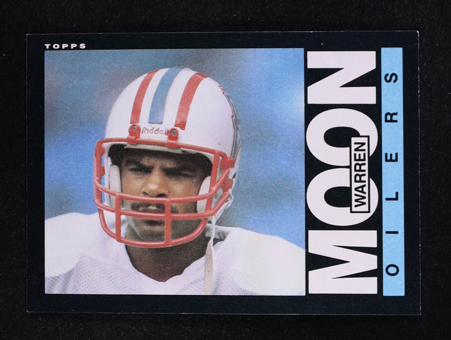 Warren Moon 1985 Topps #251 RC at PristineAuction.com Warren Moon 1985 Topps #251 RC at PristineAuction.com