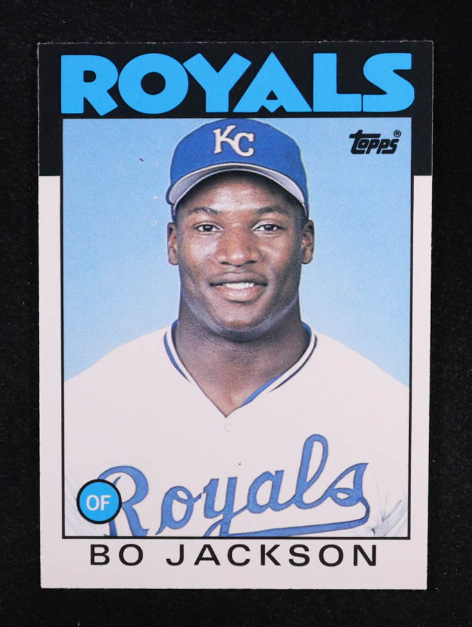 Bo Jackson 1986 Topps Traded #50T RC at PristineAuction.com Bo Jackson 1986 Topps Traded #50T RC at PristineAuction.com