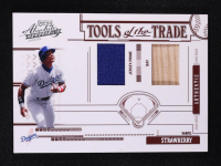Darryl Strawberry 2005 Absolute Memorabilia Tools of the Trade Swatch Double Prime Red #TT114 #126/150 at PristineAuction.com