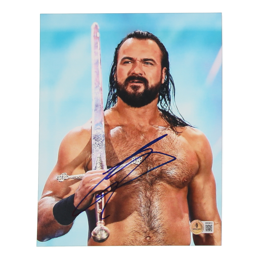 Drew McIntyre Signed WWE 8x10 Photo (Beckett) at PristineAuction.com Drew McIntyre Signed WWE 8x10 Photo (Beckett) at PristineAuction.com