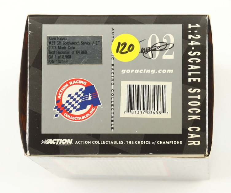 Kevin Harvick 2002 LE NASCAR #29 GM Goodwrench Service/ET Monte Carlo 1:24 Die-Cast Car at PristineAuction.com Kevin Harvick 2002 LE NASCAR #29 GM Goodwrench Service/ET Monte Carlo 1:24 Die-Cast Car at PristineAuction.com