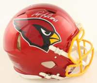 Anquan Boldin Signed Cardinals Full-Size Authentic On-Field Flash Alternate Speed Helmet (Beckett) at PristineAuction.com