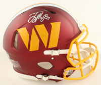 Terry McLaurin Signed Commanders Full-Size Authentic On-Field Speed Helmet (Fanatics) at PristineAuction.com