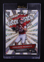 Fernando Mendoza 2025 Wild Card Comix Bloomington Cross Hatch #FM06 #2/4 RC at PristineAuction.com