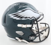 Cooper Dejean & Reed Blankenship Signed Eagles Full-Size Speed Helmet (Fanatics) at PristineAuction.com
