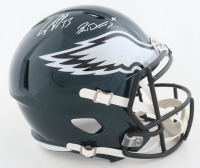 Cooper Dejean & Reed Blankenship Signed Eagles Full-Size Speed Helmet (Fanatics) at PristineAuction.com