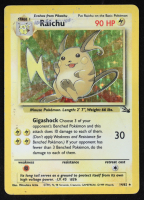 Raichu 1999 Pokemon Fossil Unlimited #14 Holo at PristineAuction.com