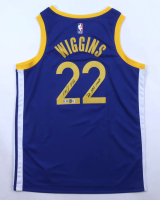 Andrew Wiggins Signed Warriors Nike Authentic Jersey Inscribed "22 NBA Champs" (Beckett & Wiggins) at PristineAuction.com