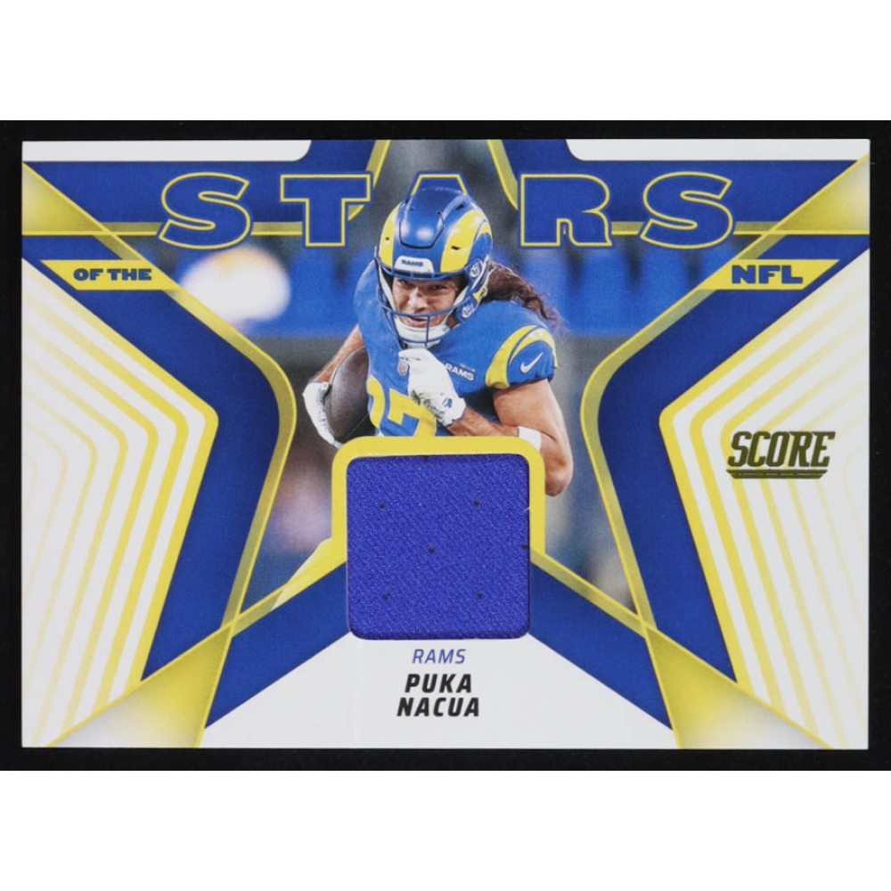 Puka Nacua 2025 Score Stars of the NFL Jerseys #30 at PristineAuction.com
