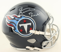 Jevon Kearse Signed Titans Full-Size Speed Helmet Inscribed "The Freak!" (JSA) at PristineAuction.com