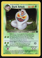 Dark Arbok 2000 Pokemon Team Rocket Unlimited #2 Holo at PristineAuction.com