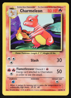 Charmeleon 1999 Pokemon Base Unlimited #24 at PristineAuction.com