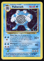 Poliwrath 1999 Pokemon Base Unlimited #13 Holo at PristineAuction.com