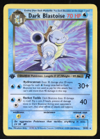 Dark Blastoise 2000 Pokemon Team Rocket 1st Edition #20 at PristineAuction.com