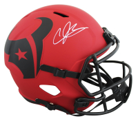 Andre Johnson Signed Texans Full-Size Rave Alternate Speed Helmet (Beckett) at PristineAuction.com