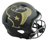 Andre Johnson Signed Texans Full-Size Salute to Service Alternate Speed Helmet (Beckett) at PristineAuction.com
