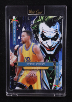 Stephen Curry 2025 Wild Card Jokers Wild Joker Rainbow #SCNa10 #1/1 at PristineAuction.com