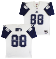 Michael Irvin Signed Cowboys Mitchell & Ness Authentic Jersey Inscribed "HOF 2007" (Beckett) at PristineAuction.com