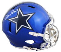 Tony Dorsett Signed Cowboys Full-Size Flash Alternate Speed Helmet (Beckett) at PristineAuction.com