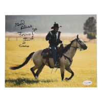 Forrie J. Smith Signed "Yellowstone" 8x10 Photo Inscribed "God Bless Ya" (ACOA) at PristineAuction.com