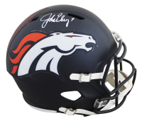 John Elway Signed Broncos Full-Size Speed Helmet (Beckett) at PristineAuction.com