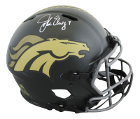 John Elway Signed Broncos Full-Size Authentic On-Field Salute to Service Alternate Speed Helmet (Beckett) at PristineAuction.com