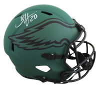 Brian Dawkins Signed Eagles Full-Size Rave Alternate Speed Helmet (Beckett) at PristineAuction.com