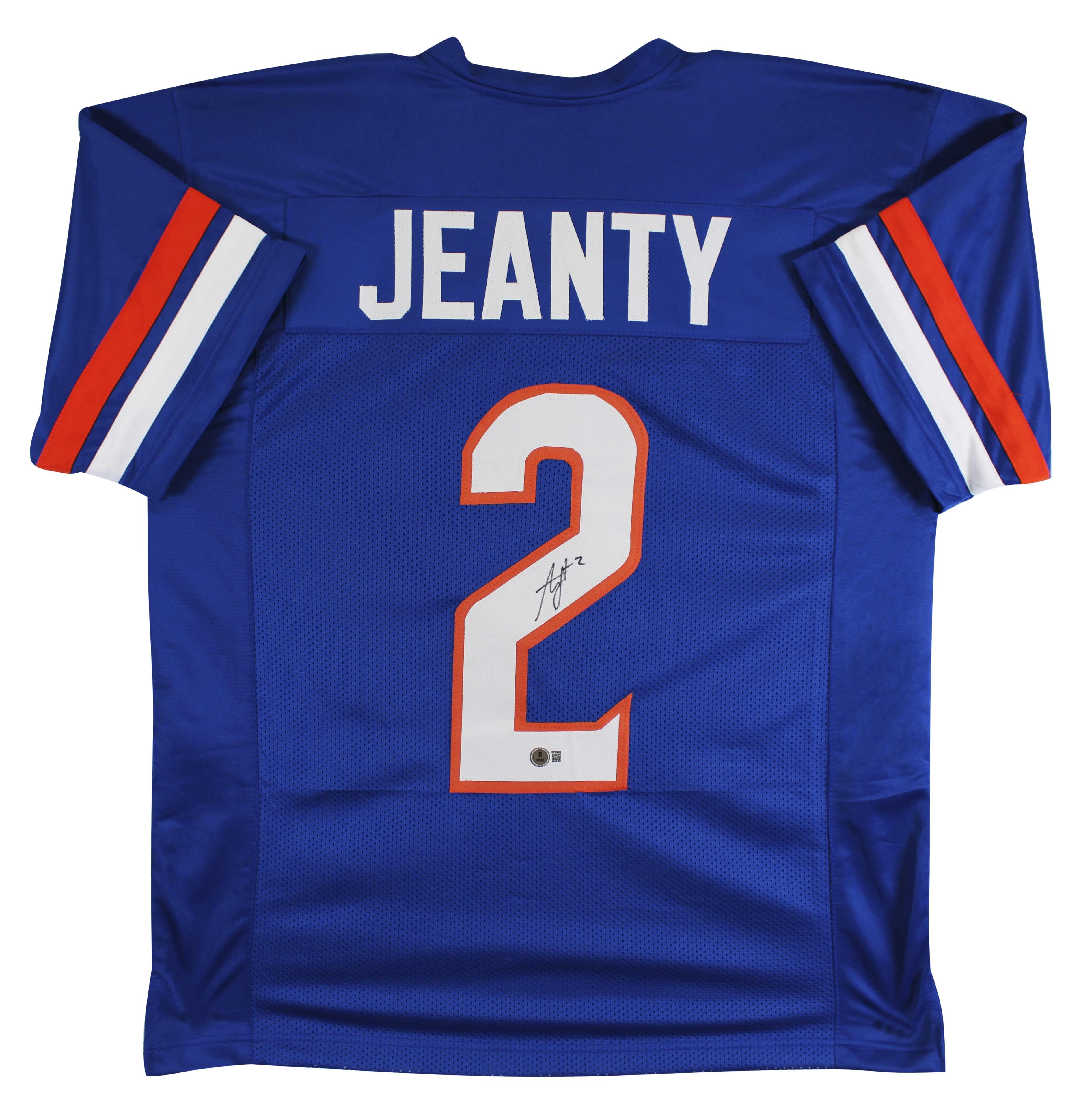 Ashton Jeanty Signed Jersey (Beckett) at PristineAuction.com Ashton Jeanty Signed Jersey (Beckett) at PristineAuction.com