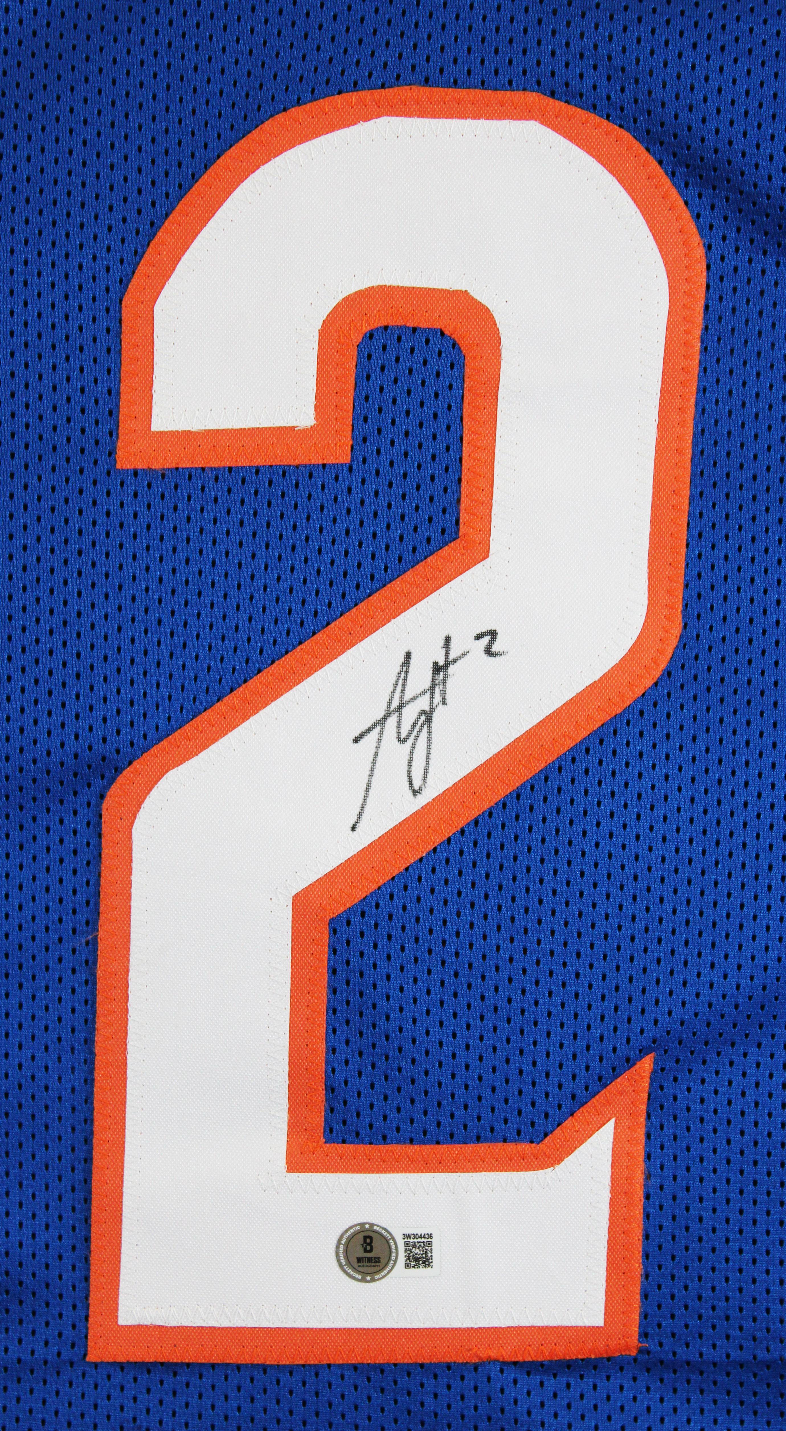 Ashton Jeanty Signed Jersey (Beckett) at PristineAuction.com Ashton Jeanty Signed Jersey (Beckett) at PristineAuction.com