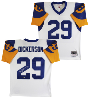 Eric Dickerson Signed Rams Mitchell & Ness Authentic Jersey Inscribed "HOF 99" (Beckett) at PristineAuction.com