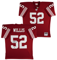 Patrick Willis Signed 49ers Mitchell & Ness Authentic Jersey Inscribed "HOF 24" (Beckett) at PristineAuction.com