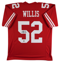Patrick Willis Signed Jersey Inscribed "HOF 24" (Beckett) at PristineAuction.com