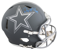 Dez Bryant Signed Cowboys Full-Size Authentic On-Field Slate Alternate Speed Helmet (Beckett) at PristineAuction.com