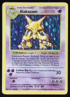 Alakazam 1999 Pokemon Base Shadowless #1 Holo at PristineAuction.com