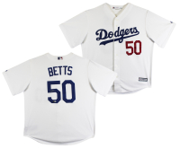 Mookie Betts Signed Dodgers Majestic Authentic Jersey (Beckett) at PristineAuction.com
