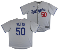 Mookie Betts Signed Dodgers Nike Authentic Jersey (Beckett) at PristineAuction.com