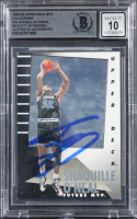 Shaquille O'Neal Signed 1992 Upper Deck MVP Holograms #35 RC (BGS | Auto 10) at PristineAuction.com
