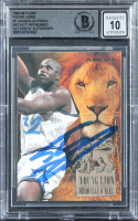 Shaquille O'Neal Signed 1994 Fleer Young Guns #5 (BGS | Auto 10) at PristineAuction.com