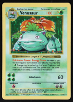 Venusaur 1999 Pokemon Base Unlimited #15 Holo at PristineAuction.com