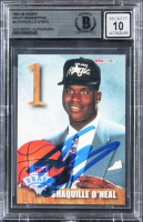 Shaquille O'Neal Signed 1992 Hoops Draft Redemption #A RC (BGS | Auto 10) at PristineAuction.com