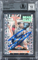Shaquille O'Neal Signed 1992 Stadium Club Beam Team #21 RC (BGS | Auto 10) at PristineAuction.com