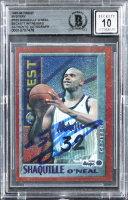 Shaquille O'Neal Signed 1995 Finest Mystery #M22 (BGS | Auto 10) at PristineAuction.com