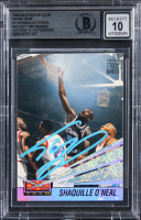 Shaquille O'Neal Signed 1993 Stadium Club Beam Team #1 (BGS | Auto 10) at PristineAuction.com