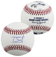 Tarik Skubal Signed OML Baseball (MLB & Fanatics) at PristineAuction.com
