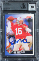 Joe Montana Signed 1991 Score #1 (BGS | Auto 10) at PristineAuction.com