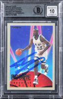 Shaquille O'Neal Signed 1993 Fleer Rookie Sensations #18 RC (BGS | Auto 10) at PristineAuction.com