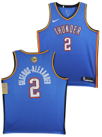 Shai Gilgeous-Alexander Signed Thunder Nike Authentic Jersey (PSA) at PristineAuction.com