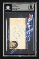 Meredith MacRae Signed 2024 Historic Autographs Celebrity+ Cut Card Inscribed "Best Wishes Always" (Beckett) at PristineAuction.com