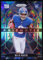 Malik Nabers 2024 Panini Prizm Prizmatic #13 RC at PristineAuction.com