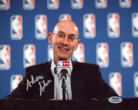 Adam Silver Signed 8x10 Photo (PSA) at PristineAuction.com